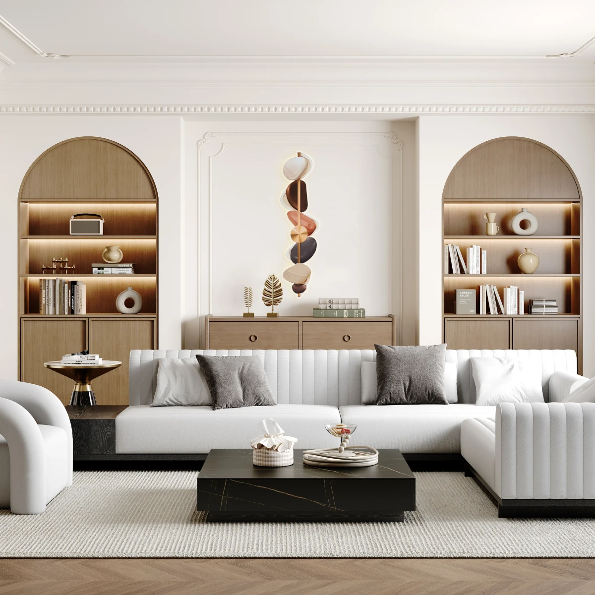 Desenli Akrilik Duvar Aksanı